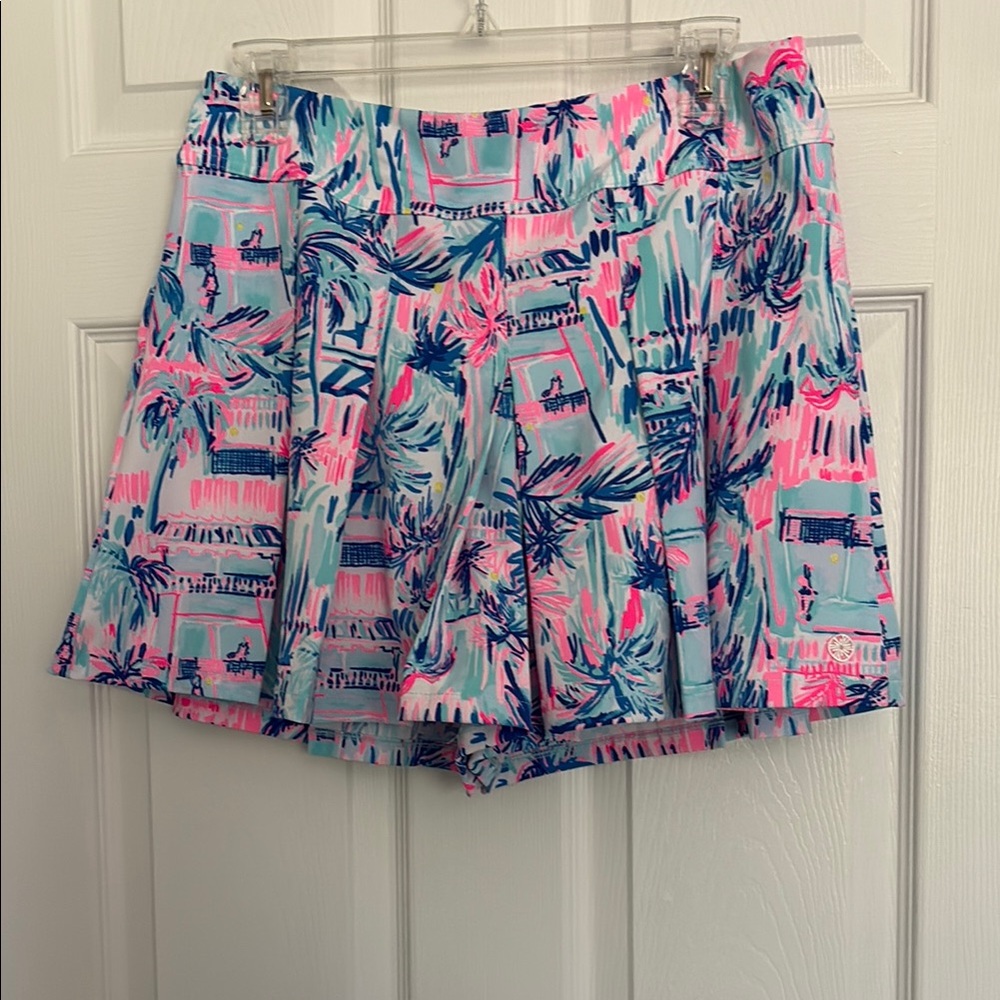 Lilly Pulitzer Luxletic pleated shorts